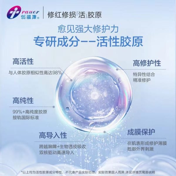 Chuangfu Kang Trauer Collagen Dressing (>650ug/ml) *5pcs - Image 2